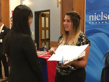 Nielsen representative, Kelsey Pakkala is an alumna of our Applied Master's program.  